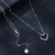 Collar Heart - Pearl & Ruby