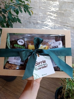 TRIO GRANOLAS - Para presentear na caixa com laço e cartão! - comprar online
