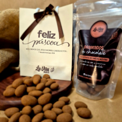 Drágea de chocolate - Pacote + sacola de Páscoa