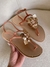 SANDALIA RASTEIRA FEMININA - NICOLI Ref - 15865