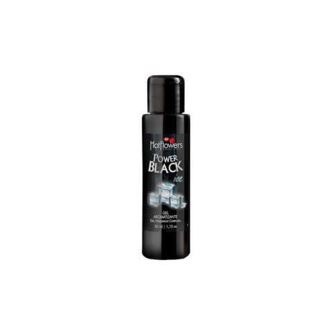 GEL AROMATIZANTE POWER BLACK ICED 35ML HOT FLOWERS
