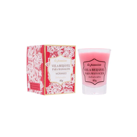 VELA BEIJÁVEL PARA MASSAGEM 40G SOFISTICATTO