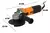 Amoladora Angular Lusqtoff 720w L-820 115mm 4,5 Pulgadas - tienda online