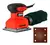 Lijadora profesional orbital Omaha LOC-230 roja y negra 50Hz 230W 230V
