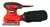 Lijadora profesional orbital Omaha LOC-230 roja y negra 50Hz 230W 230V - Powermax 