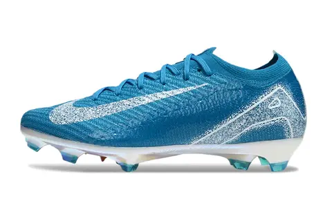 Chuteira Nike Air Zoom Mercurial Vapor 16 Elite FG - Azul Marinho/Branco