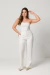 Calça Reta Risca de Giz Off White na internet