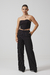 Conjunto Risca de Giz com Calça Preto - Rose Slaibi