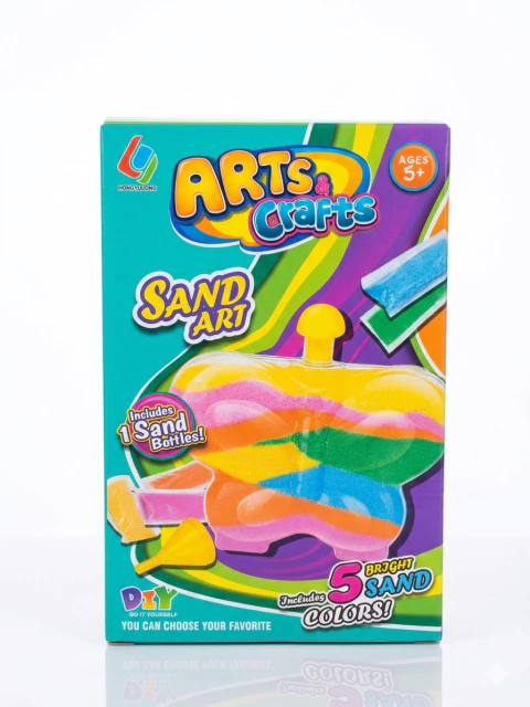 Set Arte Arena Magica Juego Sensorial Kit Texturas Didactico 1 Pieza