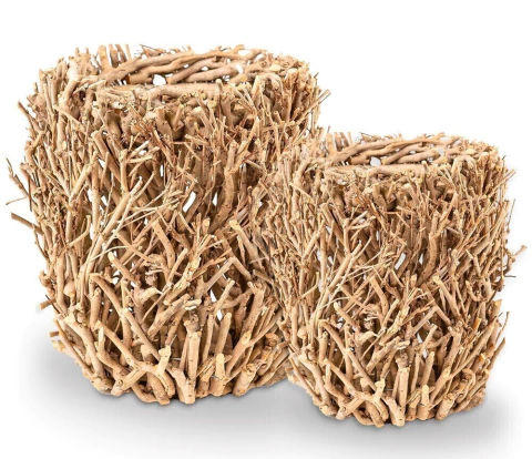 JOGO DE VASO CONICO GALHOS GRAVETOS