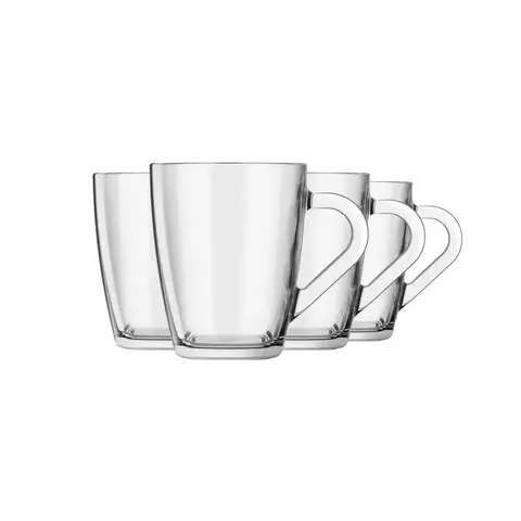 Jogo de Caneca de Vidro Quadre 300ml 12 unidades - comprar online