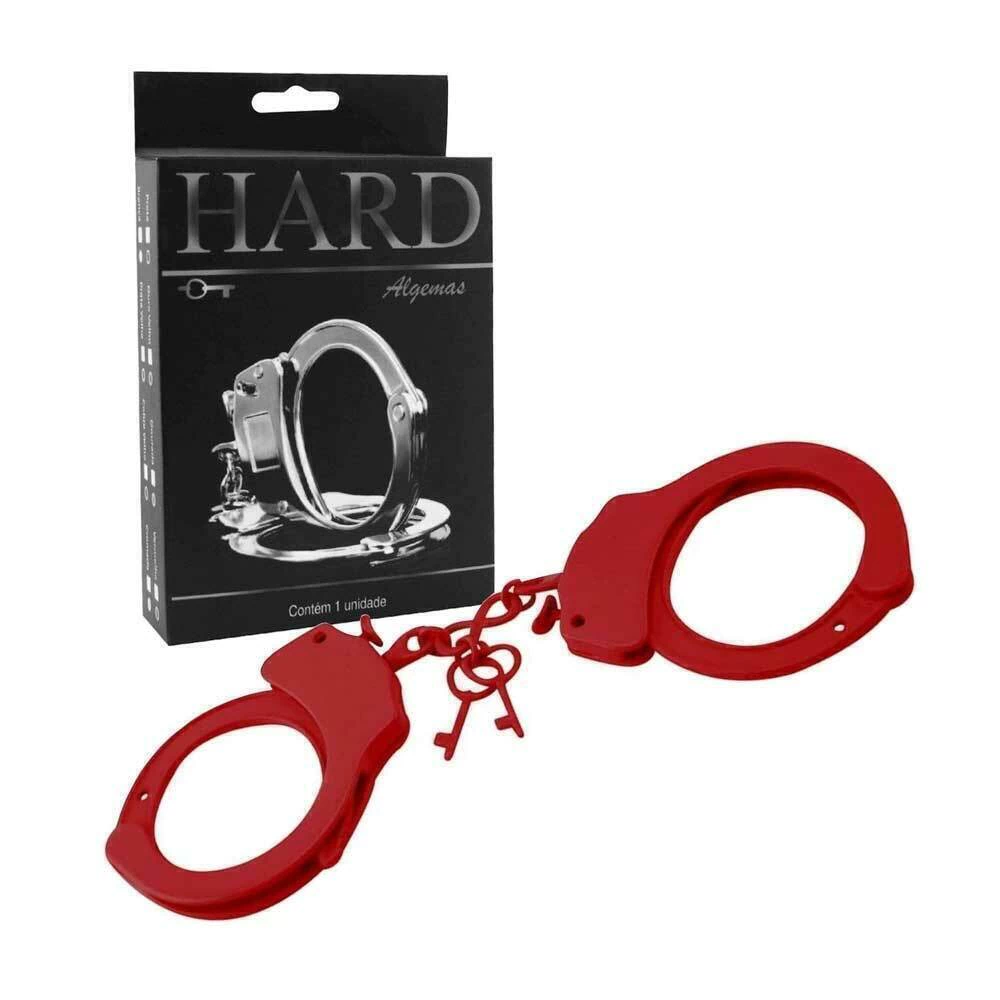 ALGEMA EM METAL VERMELHA