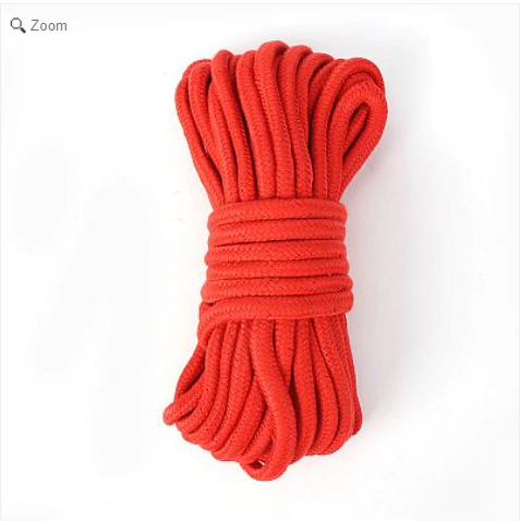 CORDA PARA BONDAGE VERMELHO