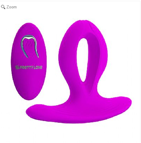 PLUG ANAL COM VIBRO - MAGIC FINGER - PRETTY LOVE