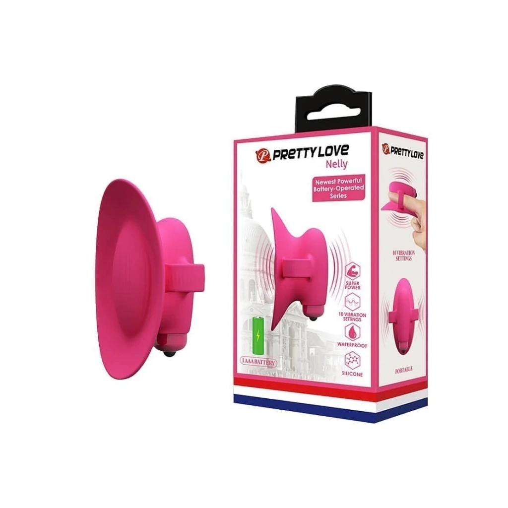 DEDEIRA ESTIMULADORA DE CLÍTORIS COM 10 MODOS DE VIBRAÇÃO