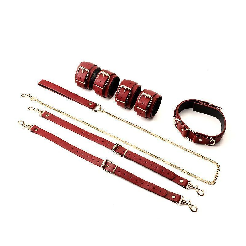 KIT COM TORNOZELEIRA, ALGEMA, COLEIRA E GUIA