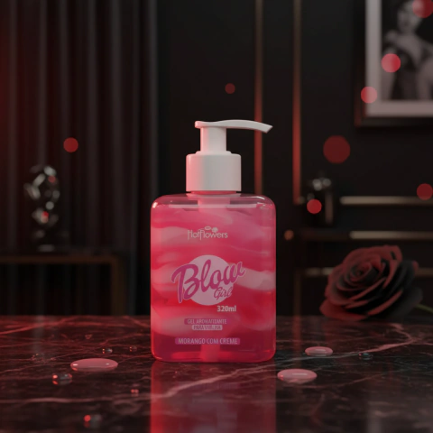 BLOW Gel hidratante beijável com aroma de morango