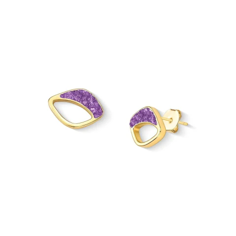 Imagem do Brinco Fragmentos Aura - Banho Ouro 18k