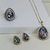 Conjunto Conchas - Banho Ouro 18k e Ródio Branco na internet