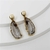 Brinco Geodo de Ágata - Banho Ouro 18k - comprar online