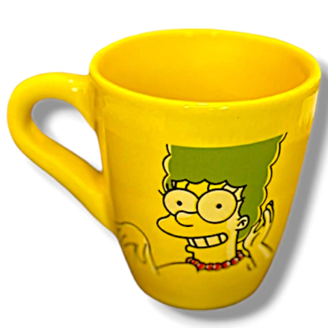 Taza Bombé full color Amarilla - Los Simpson Marge
