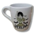 Taza Bombé full color Gris Merlina murciélagos - comprar online