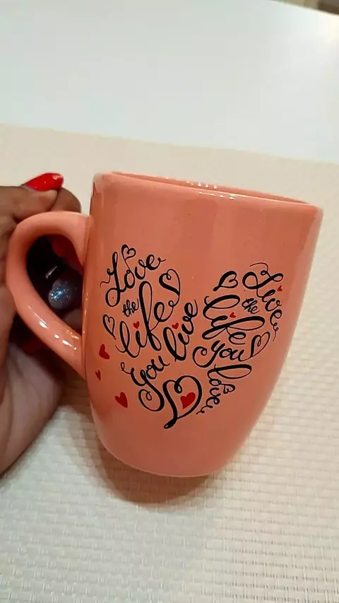 Taza Bombé San Valentin - Corazón Love