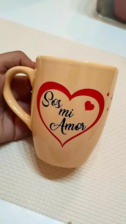 Taza Bombé San Valentin - Sos mi amor - comprar online