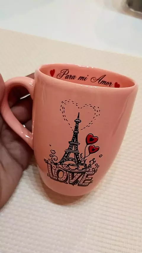 Taza Bombé San Valentin - LOVE París - comprar online