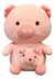 Peluche Chancho con cartera - 23 cm - comprar online