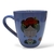 Taza Bombé Blanca Frida Kahlo - Cara ojos cerrados - comprar online