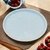 Bandeja Oval celeste. - comprar online