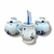 Set Matero Floral. Mate Vainilla + Azucarera + Yerbera. - comprar online