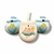 Set Matero Vibras positivas. Mate Ovo + Azucarera + Yerbera. - comprar online