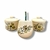 Set Matero Floral. Mate Ovo + Azucarera + Yerbera. - comprar online