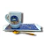 Set de Desayuno Turquesa Ojo Turco. Taza bombé full color + bandeja recta. - comprar online