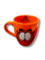 Taza Bombé Premium full color Naranja Garfield cara. - comprar online
