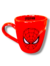 Taza Bombé Premium full color Roja - Hombre Araña - Cara - comprar online
