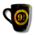 Taza Bombé full color Negra Harry Potter - comprar online
