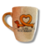 Taza Bombé jaspeada Gris Salchichas en internet