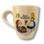 Taza Bombé full color Beige Alicia en el país de las maravillas