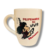 Taza bombé Blanca Mafalda - Frase "Despeinarse es vivir" - comprar online