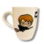 Taza Bombé Blanca Harry Potter Niño Volando - comprar online