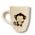 Taza Bombé Beige Monito