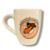 Taza Bombé Blanca Salchicha - Frase "La vida es más linda con un salchicha" - comprar online