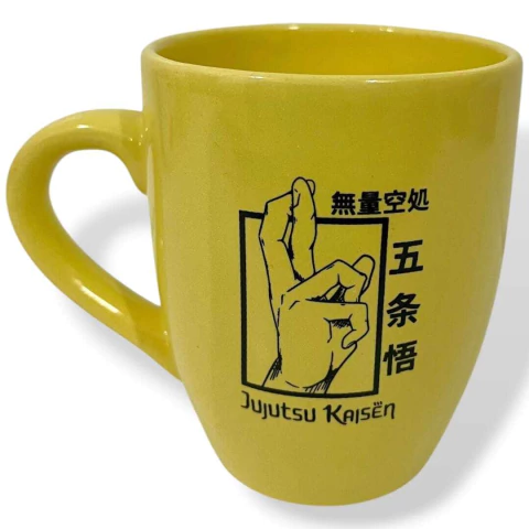 Taza Bombé amarilla anime Jujutsu Kaisen - comprar online