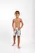 SHORT TACTEL INFANTIL MASCULINO - COSTA AZUL - Mar de Marias Moda Praia