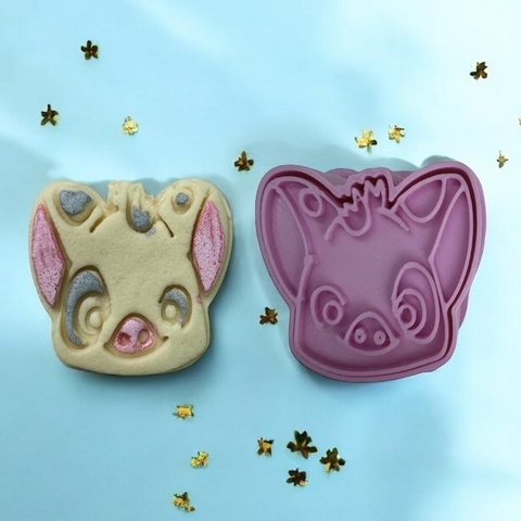Modelador Ejetor Porco Moana para Brigadeiro, Doce, Massa e Biscoito - comprar online