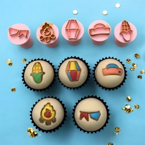 Kit Carimbos Para Doces São João - comprar online