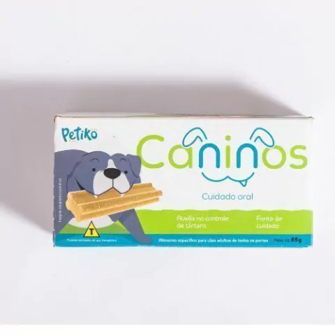 Petisco Snack Petiko Caninos Dental Care - Para Cães - 65g - Petiko - comprar online